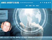 Tablet Screenshot of jamescavery.com